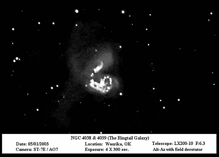 NGC4038 The Ringtail Galaxy