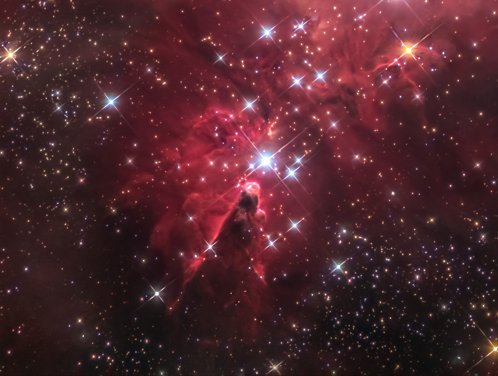 NGC 2264 The Cone Nebula