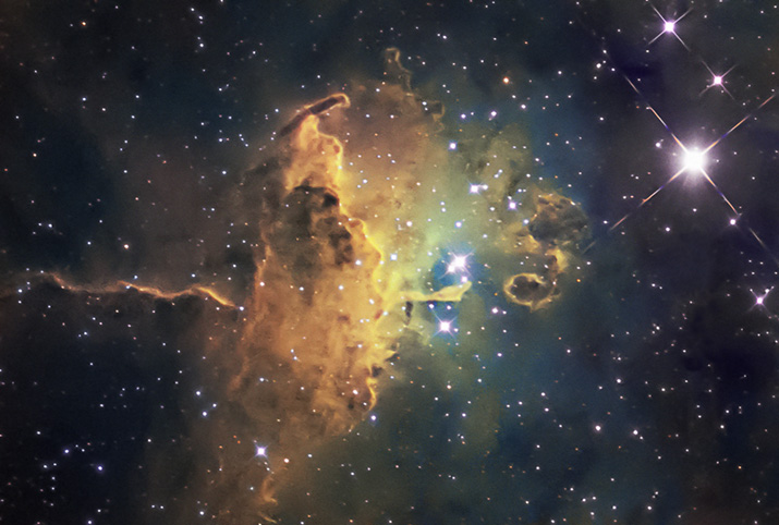 IC417 - The Spider Nebula