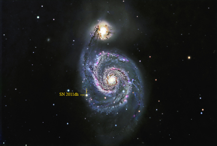 SN 2011dh in M51