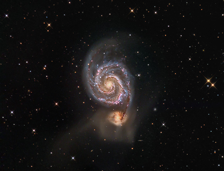 M51 The Whirlpool Galaxy