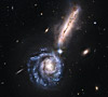 Arp 302 - The Cosmic Exclamation Mark 